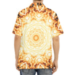 Shining Kaleidoscope Print Aloha Shirt