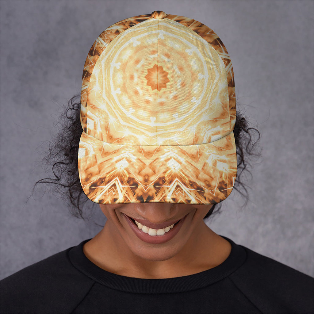 Shining Kaleidoscope Print Baseball Cap