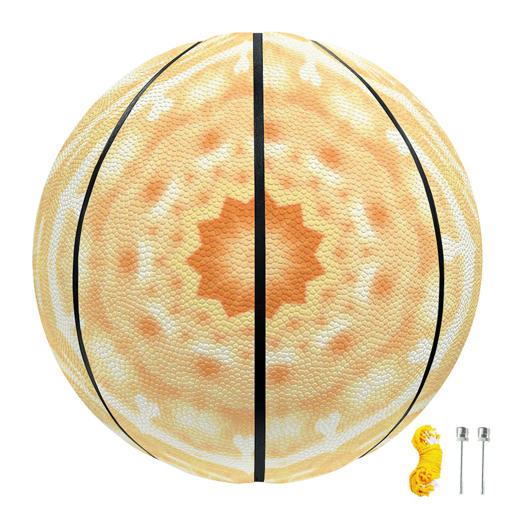 Shining Kaleidoscope Print Basketball