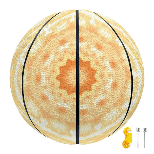 Shining Kaleidoscope Print Basketball