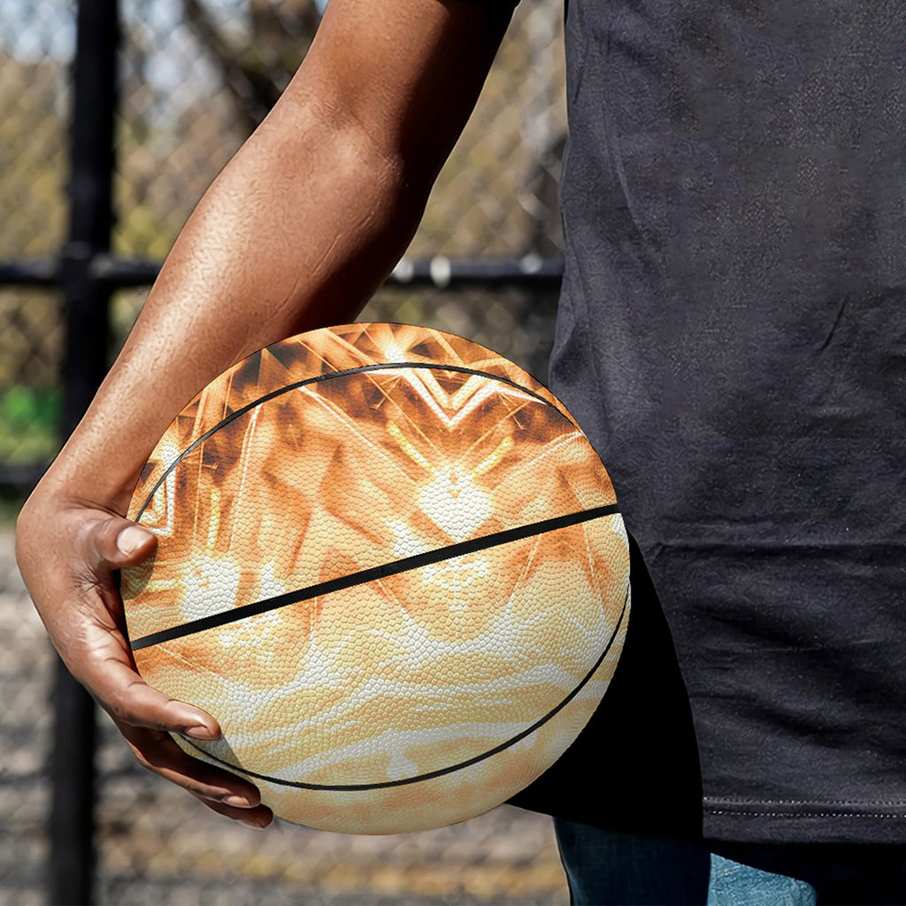 Shining Kaleidoscope Print Basketball