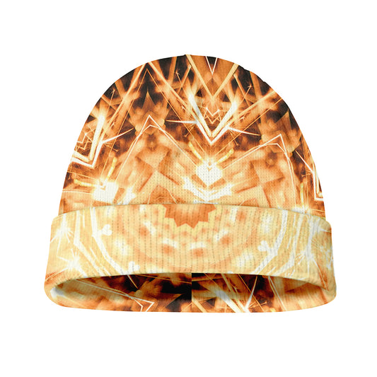 Shining Kaleidoscope Print Beanie