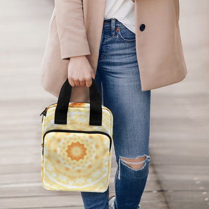 Shining Kaleidoscope Print Bible Tote Bag