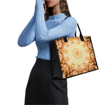 Shining Kaleidoscope Print Canvas Tote Bag