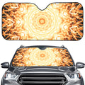 Shining Kaleidoscope Print Car Windshield Sun Shade