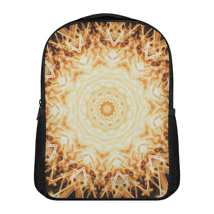 Shining Kaleidoscope Print Casual Backpack