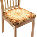 Shining Kaleidoscope Print Chair Cushion Cover