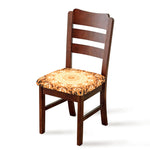 Shining Kaleidoscope Print Chair Cushion Cover