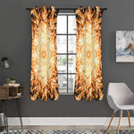 Shining Kaleidoscope Print Curtain