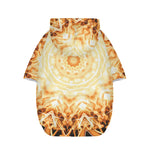 Shining Kaleidoscope Print Dog Zip Up Hoodie