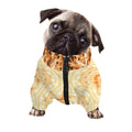 Shining Kaleidoscope Print Dog Zip Up Jacket