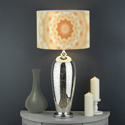 Shining Kaleidoscope Print Drum Lamp Shade