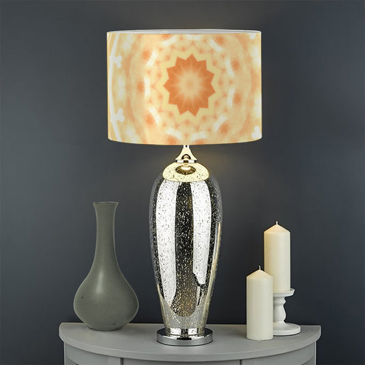 Shining Kaleidoscope Print Drum Lamp Shade