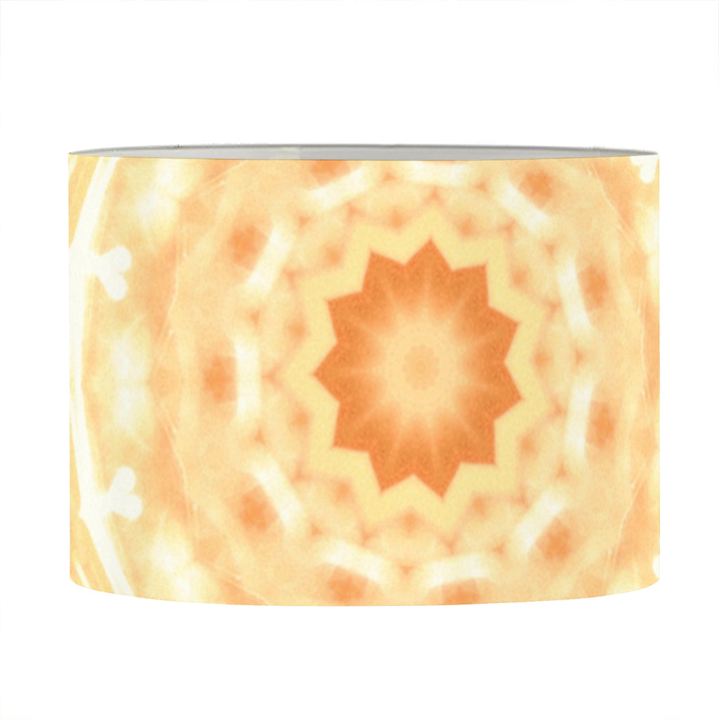Shining Kaleidoscope Print Drum Lamp Shade
