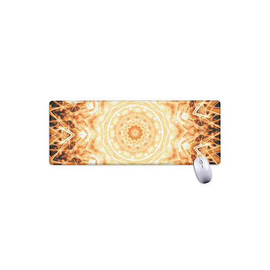Shining Kaleidoscope Print Extended Mouse Pad