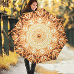 Shining Kaleidoscope Print Foldable Umbrella