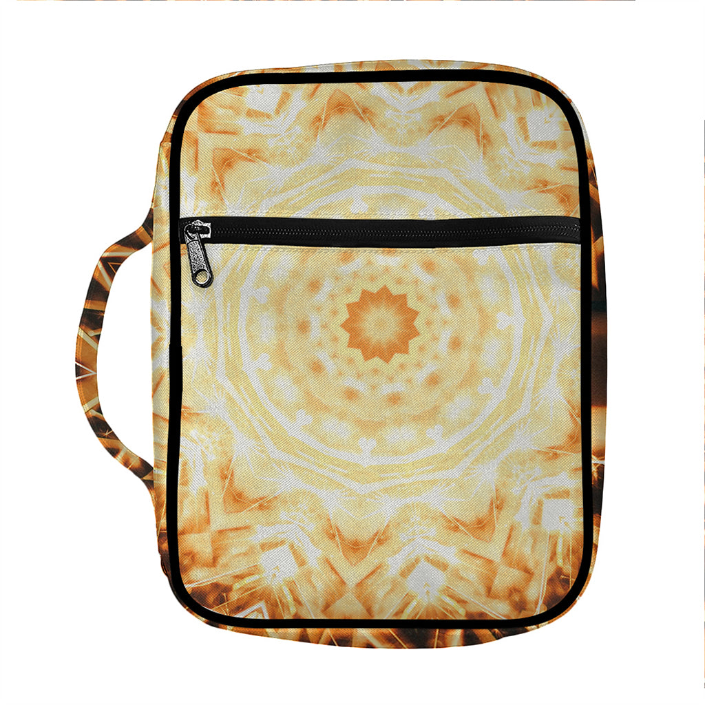 Shining Kaleidoscope Print Front Pocket Bible Bag
