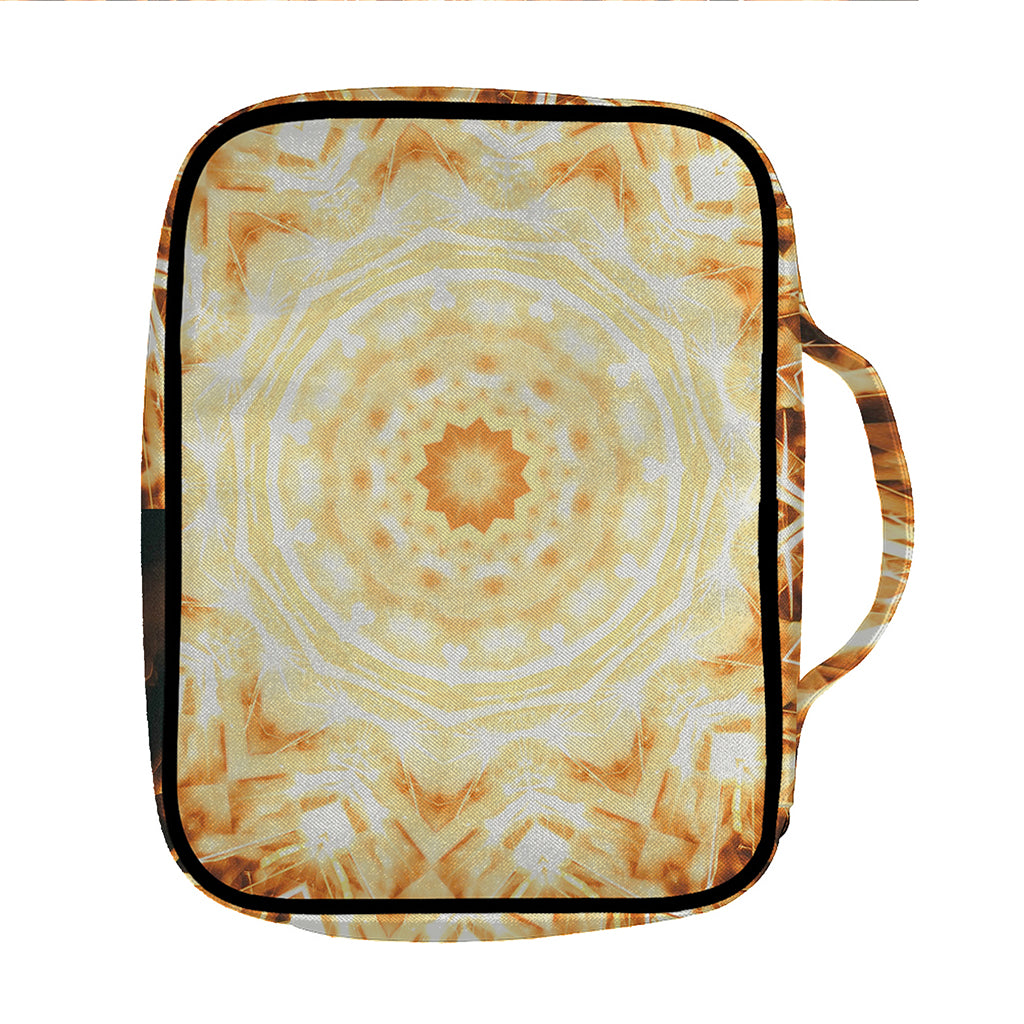 Shining Kaleidoscope Print Front Pocket Bible Bag