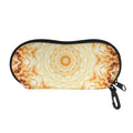 Shining Kaleidoscope Print Glasses Case