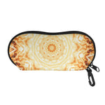Shining Kaleidoscope Print Glasses Case