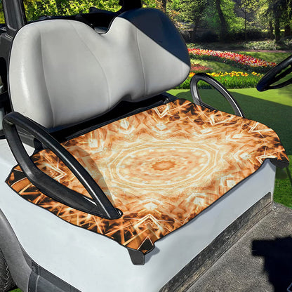 Shining Kaleidoscope Print Golf Cart Seat Cover