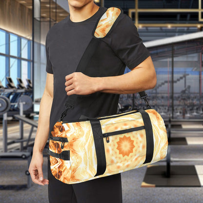 Shining Kaleidoscope Print Gym Bag