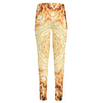 Shining Kaleidoscope Print High-Waisted Pocket Leggings