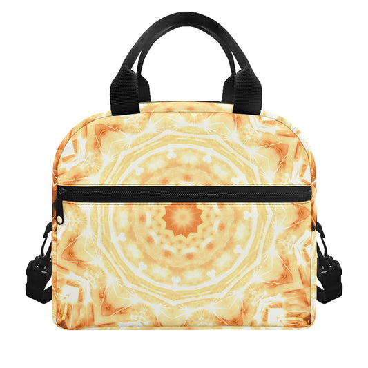 Shining Kaleidoscope Print Insulated Lunch Bag