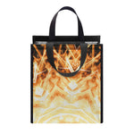 Shining Kaleidoscope Print Insulated Lunch Tote