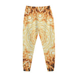 Shining Kaleidoscope Print Jogger Pants