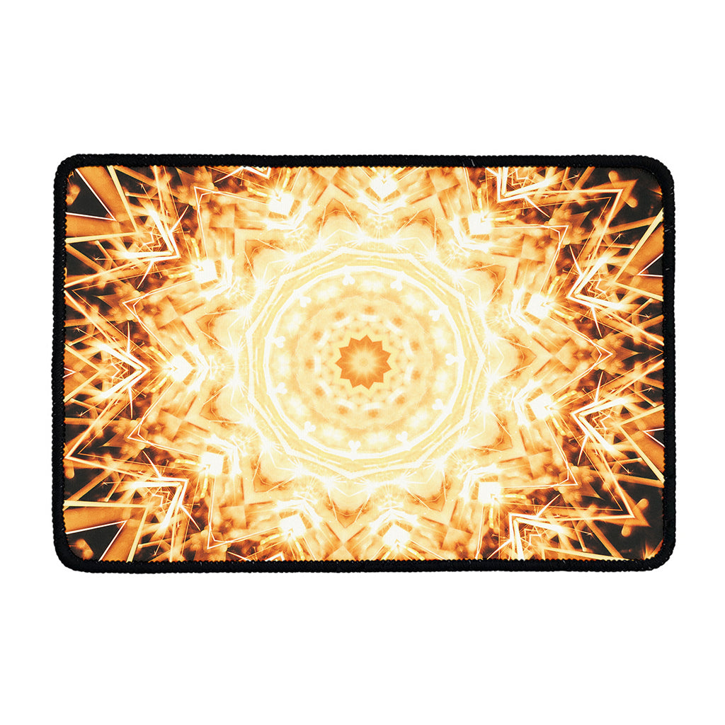 Shining Kaleidoscope Print Kitchen Mat