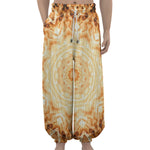 Shining Kaleidoscope Print Lantern Pants