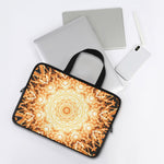 Shining Kaleidoscope Print Laptop Sleeve With Handle
