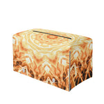 Shining Kaleidoscope Print Leather Tissue Box Cover