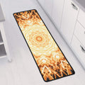 Shining Kaleidoscope Print Long Kitchen Mat