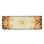 Shining Kaleidoscope Print Long Kitchen Mat