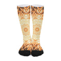 Shining Kaleidoscope Print Long Socks