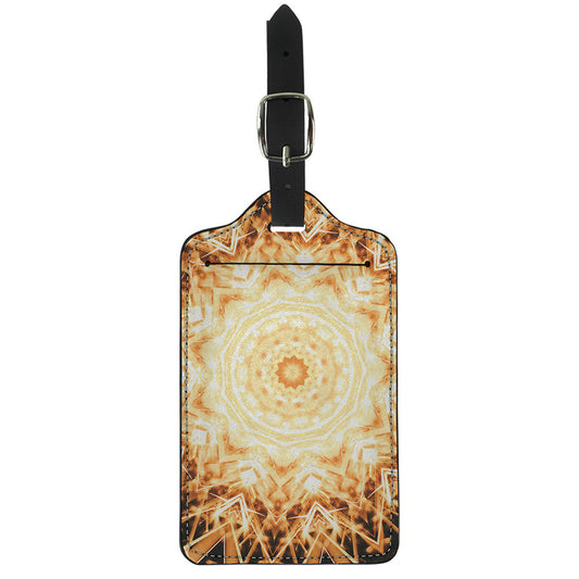 Shining Kaleidoscope Print Luggage Tag