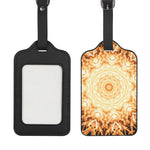 Shining Kaleidoscope Print Luggage Tag