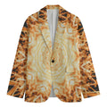 Shining Kaleidoscope Print Men's Blazer