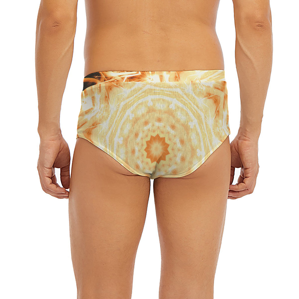 Shining Kaleidoscope Print Men's Briefs