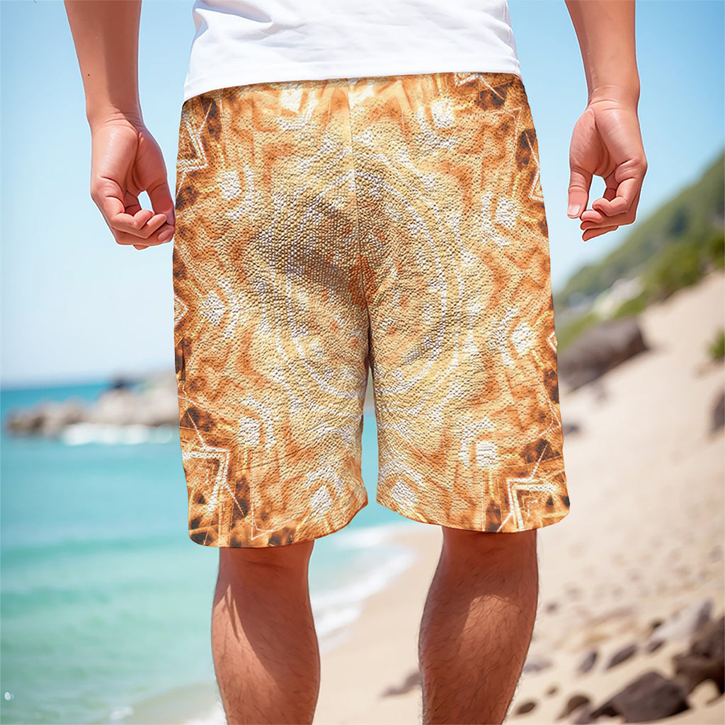 Shining Kaleidoscope Print Men's Cargo Shorts