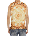 Shining Kaleidoscope Print Men's Fitness Tank Top