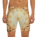 Shining Kaleidoscope Print Men's Long Boxer Briefs