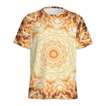 Shining Kaleidoscope Print Men's Sports T-Shirt