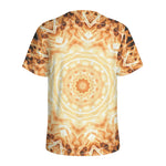 Shining Kaleidoscope Print Men's Sports T-Shirt