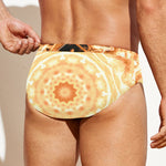 Shining Kaleidoscope Print Men's Swim Briefs