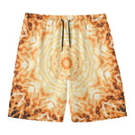 Shining Kaleidoscope Print Men's Swim Trunks