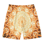 Shining Kaleidoscope Print Men's Swim Trunks