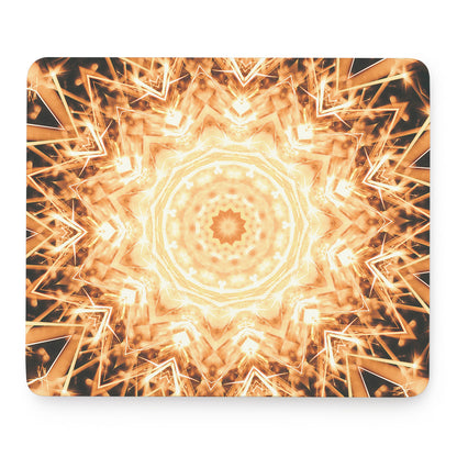 Shining Kaleidoscope Print Mouse Pad